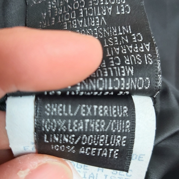 EUC Ladies genuine leather jacket - Picture 6 of 6